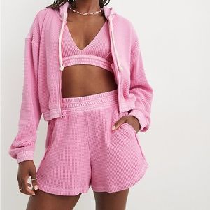 Aerie High Waisted Waffle Short